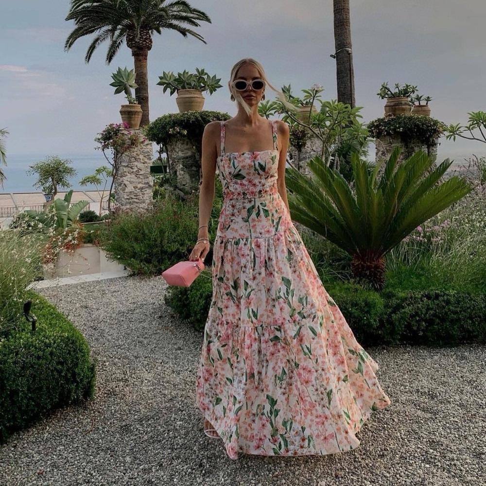 Agua by Agua Bendita Lima Jardinera Dress